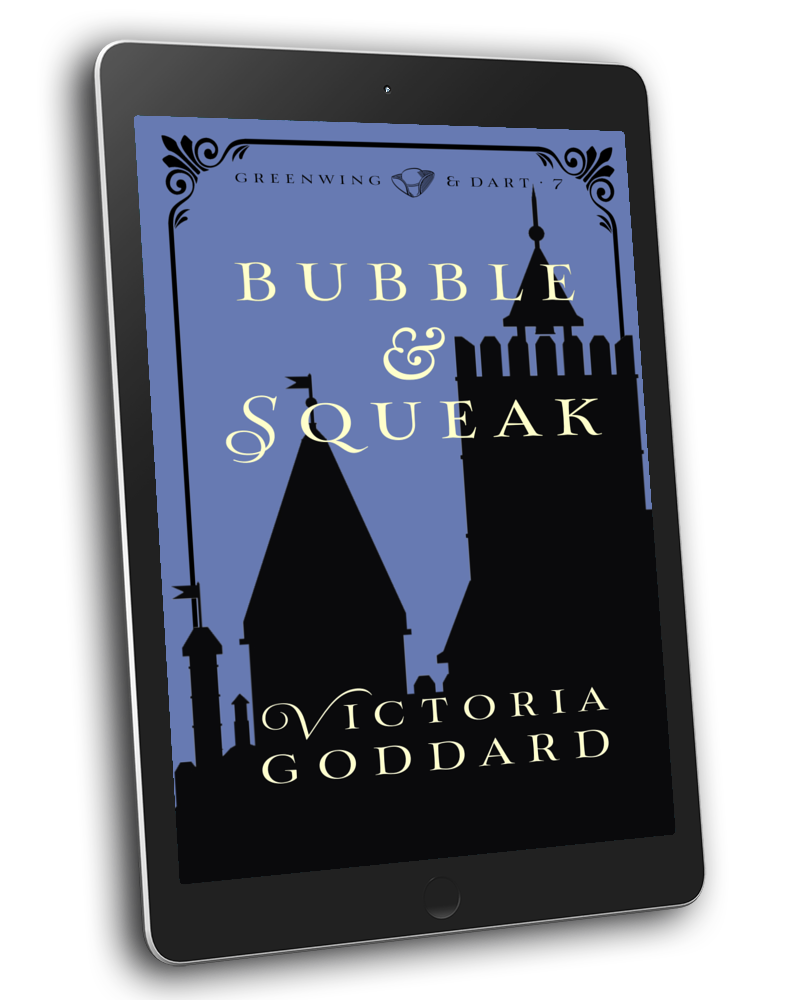 Bubble & Squeak cozy fantasy adventure novel cover