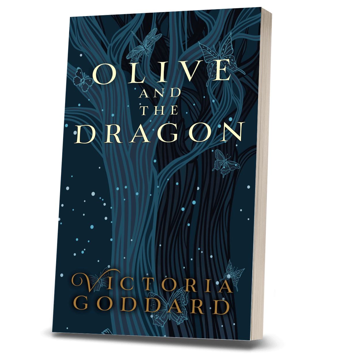 Olive and the Dragon fantasy novella Print cover