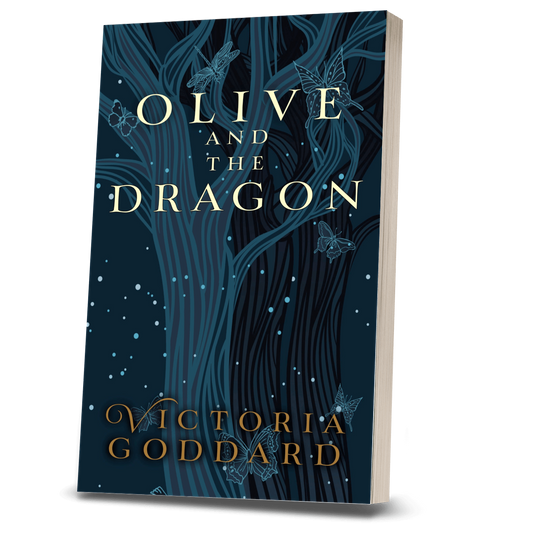 Olive and the Dragon fantasy novella Print cover